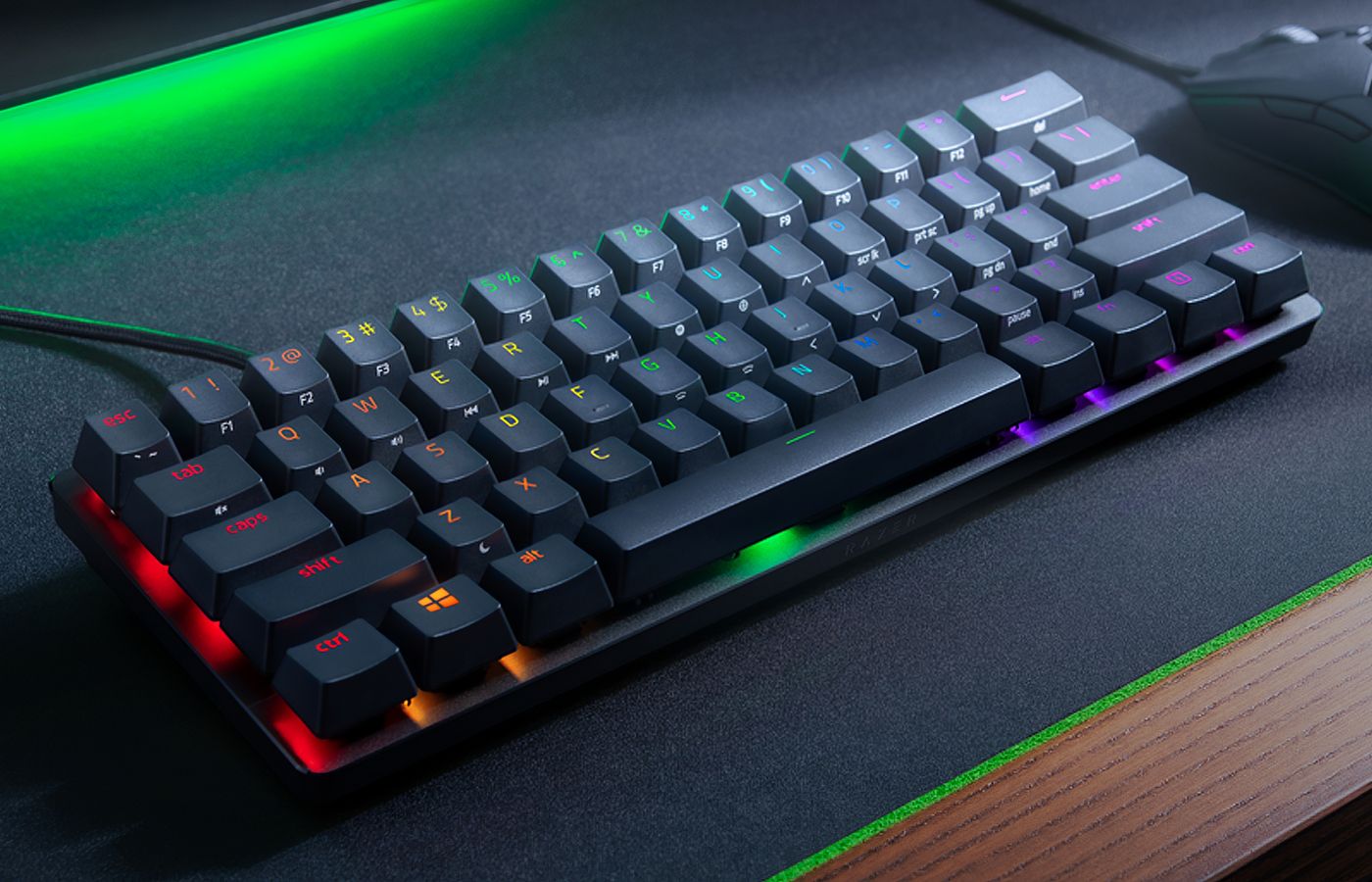 Razer Huntsman V2 TKL (Razer Rouge) (AZERTY) - Clavier Gamer - Top Achat