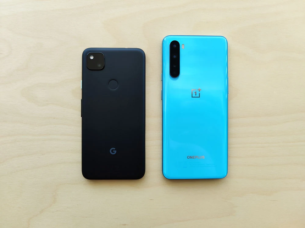 pixel 4a vs onplus nord © Gabriel Manceau
