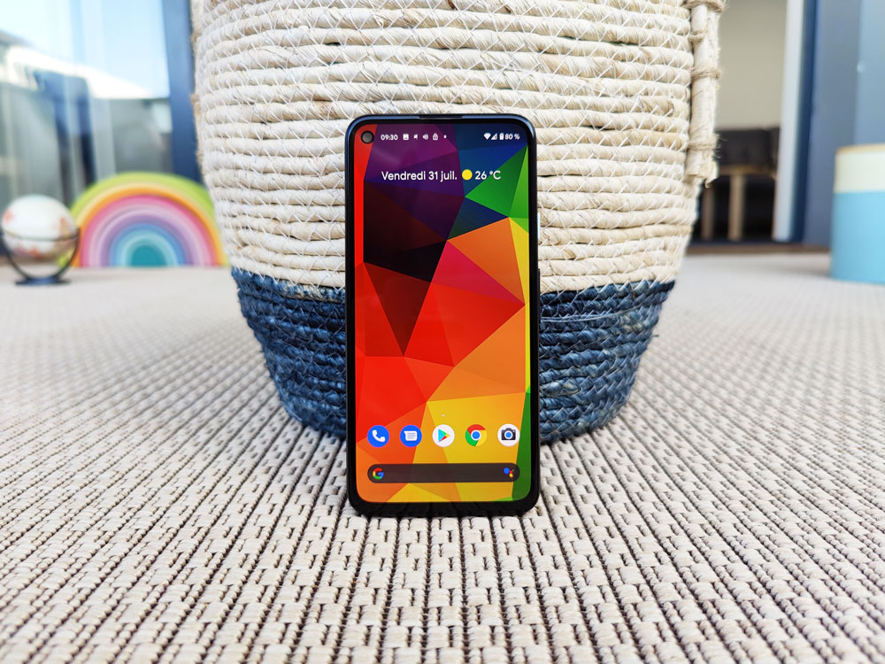 test google pixel 4a © Gabriel Manceau