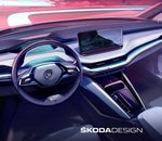Skoda tease l'intérieur de son SUV tout électrique, l'Enyaq iV