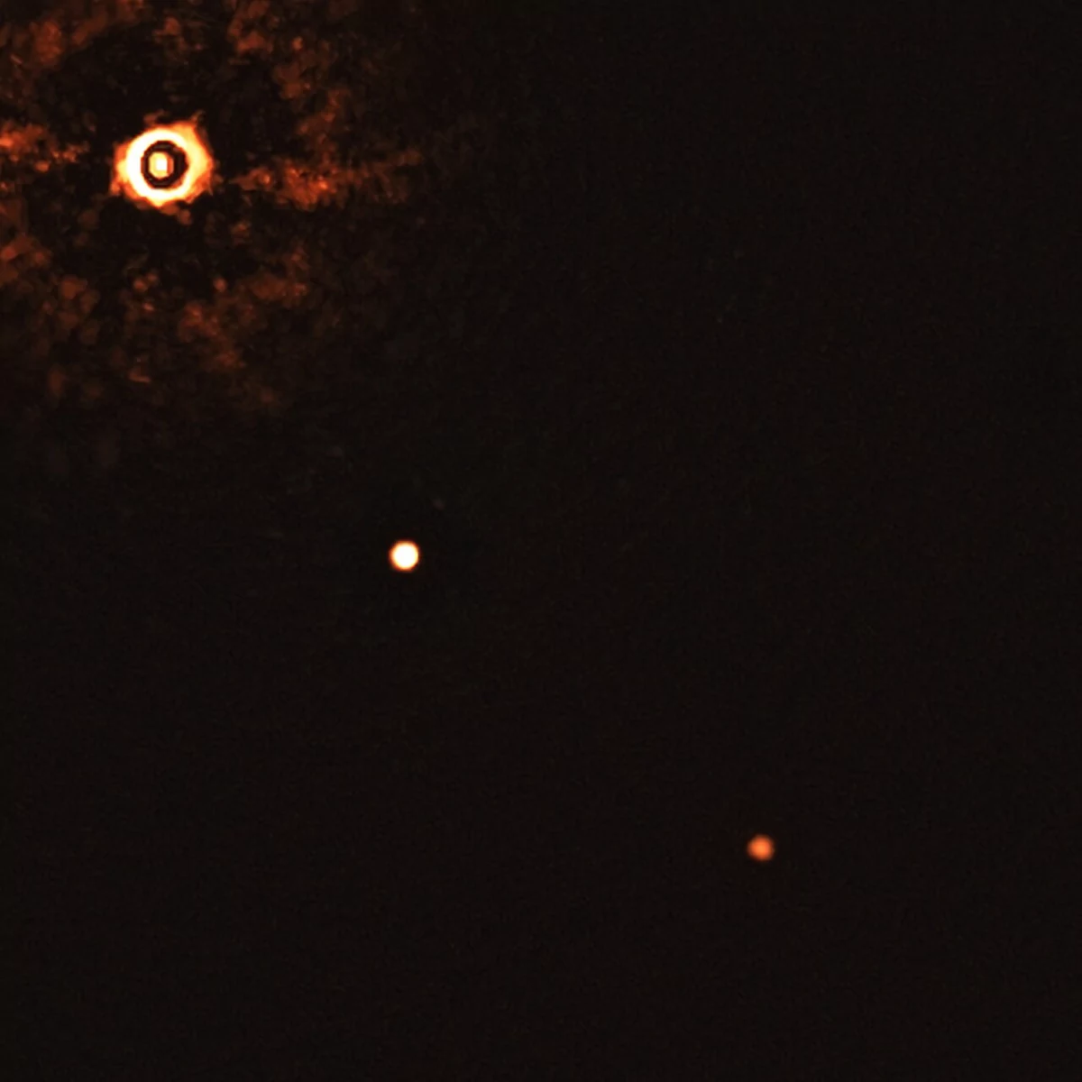 Exoplanètes direct SPHERES ESO VLT 2 © ESO/Bohn et al.