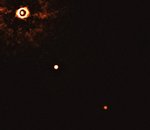 Une première image directe d'un autre système solaire avec plusieurs exoplanètes