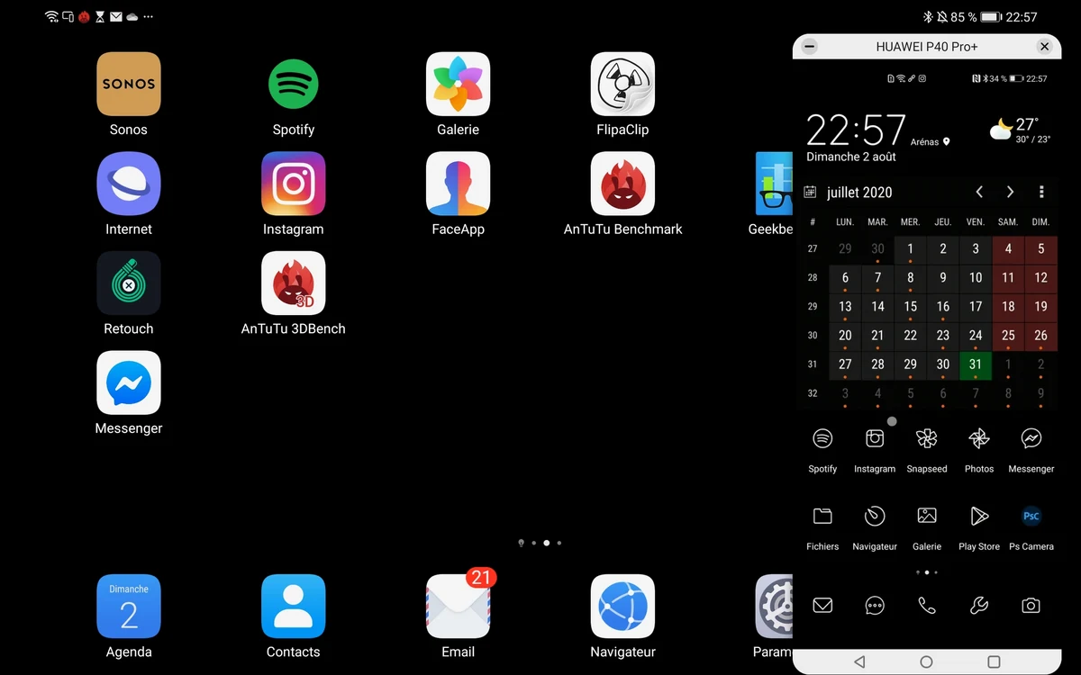 Matepad Pro - Huawei share © Clubic - MM