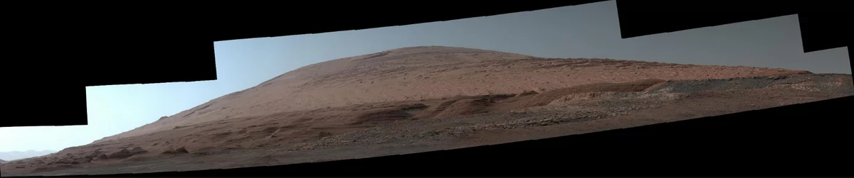 Curiosity Mars Mont Sharp © NASA/JPL-Caltech