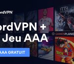 NordVPN : un jeu AAA offert avec l'abonnement à 3,11€/mois sur 3 ans