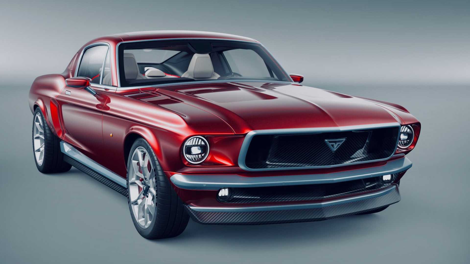 Aviar Motors présente sa Mustang 67 sur châssis Tesla Model S : voici la R67 de 840 chevaux