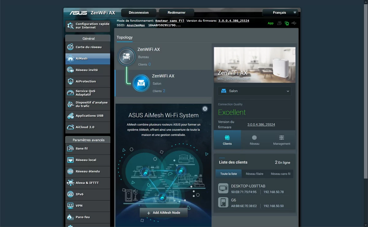 Asus ZenWiFi AX XT8 © Nerces
