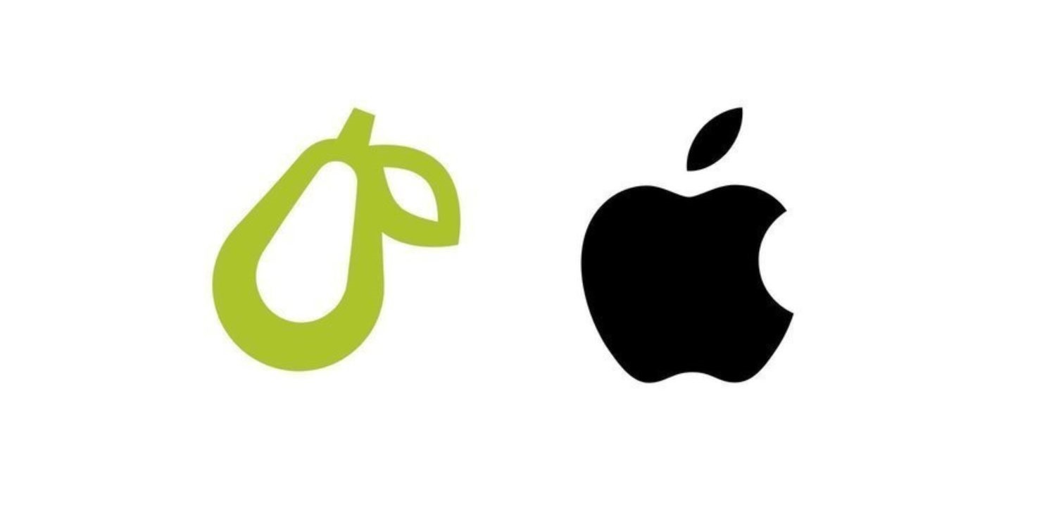 Apple attaque en justice une autre entreprise à cause de son logo en forme de poire