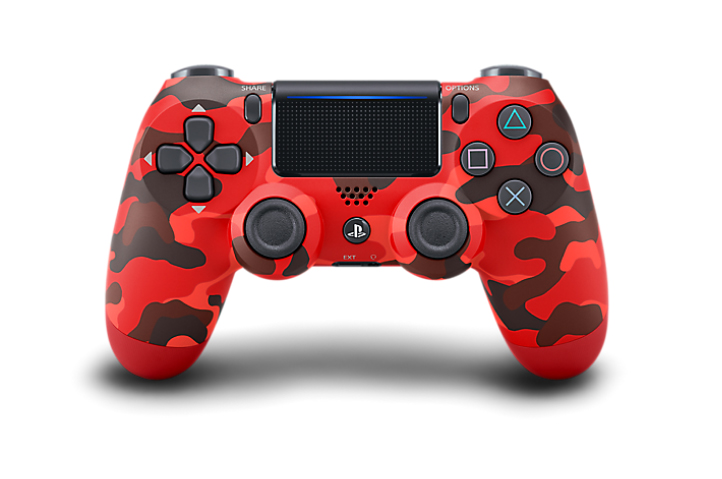 DualShock 4 Red Camouflage