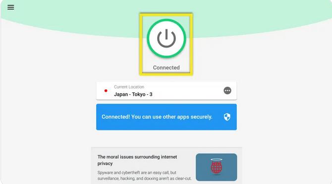 ExpressVPN box TV © ExpressVPN