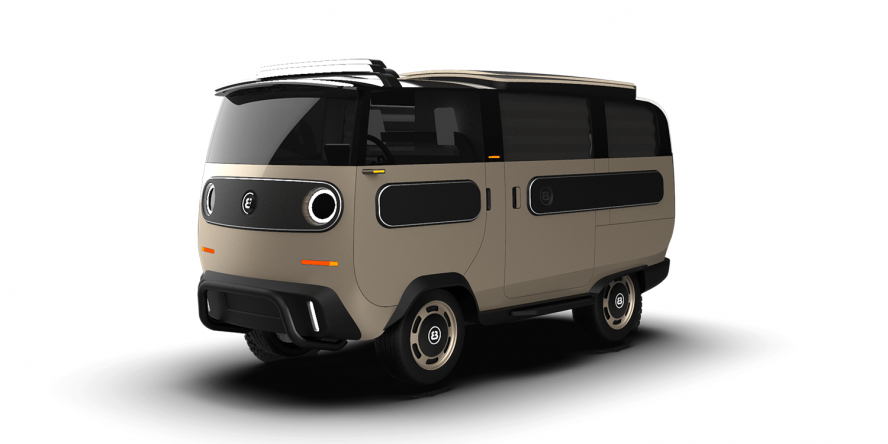 L'eBussy d'Electric Brands, un minibus électrique aux faux airs d'eBulli, arrivera en 2021