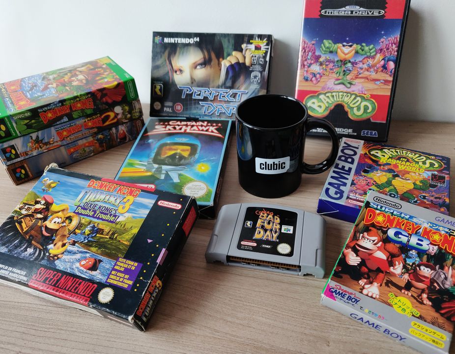 RARE collection jeux