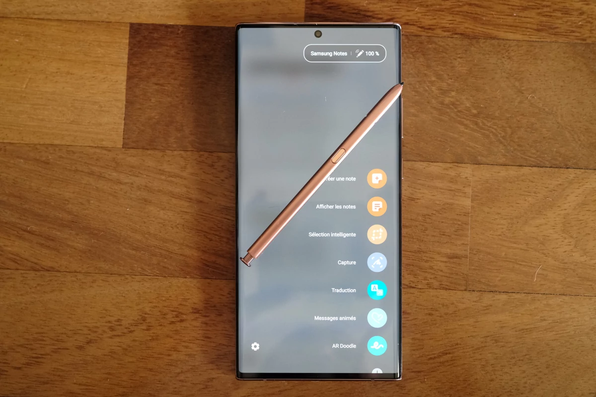 Samsung Note 20 Ultra 5G - stylet 2 © Clubic - Marc Mitrani