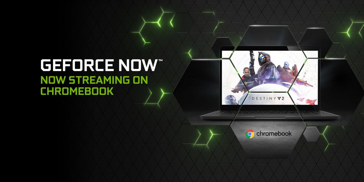 GeForce NOW sur ChromeOS © NVIDIA