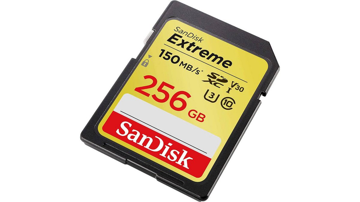 Carte mémoire SDXC SanDisk Extreme 256 Go