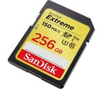 La carte SD SanDisk Extreme 256 Go à son meilleur prix chez Amazon
