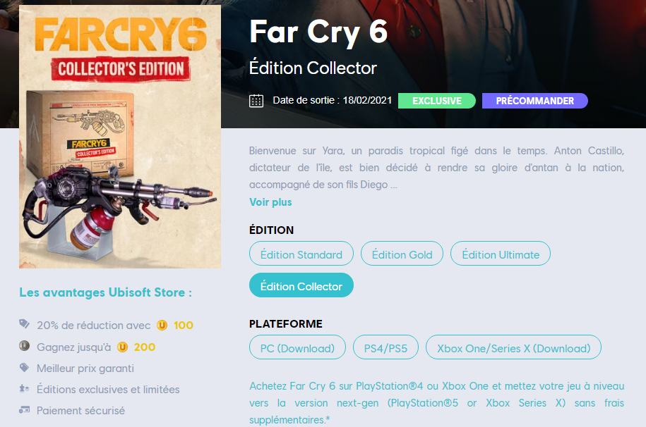 Far Cry 6 Collector