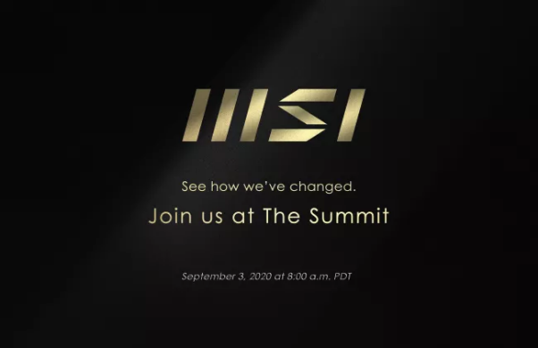 Un événement MSI le 3 septembre, une nouvelle gamme portable en chemin ?