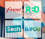 Forfaits mobiles : les meilleures offres sans engagement RED, Free, Sosh et B&You pour réduire sa facture