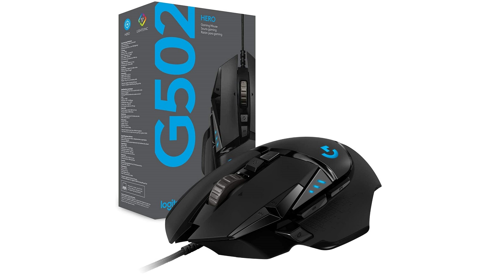 -50% sur la Logitech G502 HERO : une souris gaming éprouvée à moins de 30¬ chez Amazon