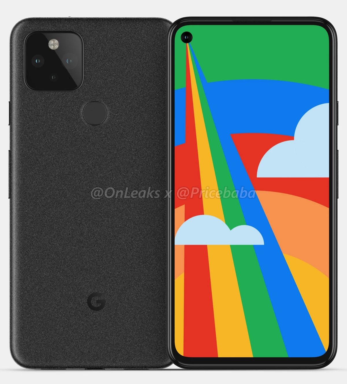 Google Pixel 5 © © OnLeaks x Pricebaba