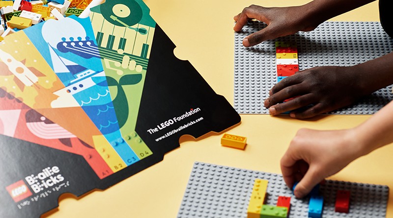 LEGO va lancer des kits de briques en braille pour enfants malvoyants