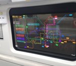 Les affichages OLED transparents arrivent dans le métro chinois