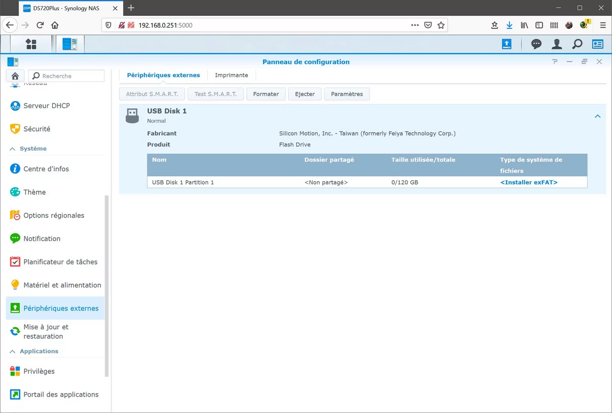 Synology DS720+ © Nerces