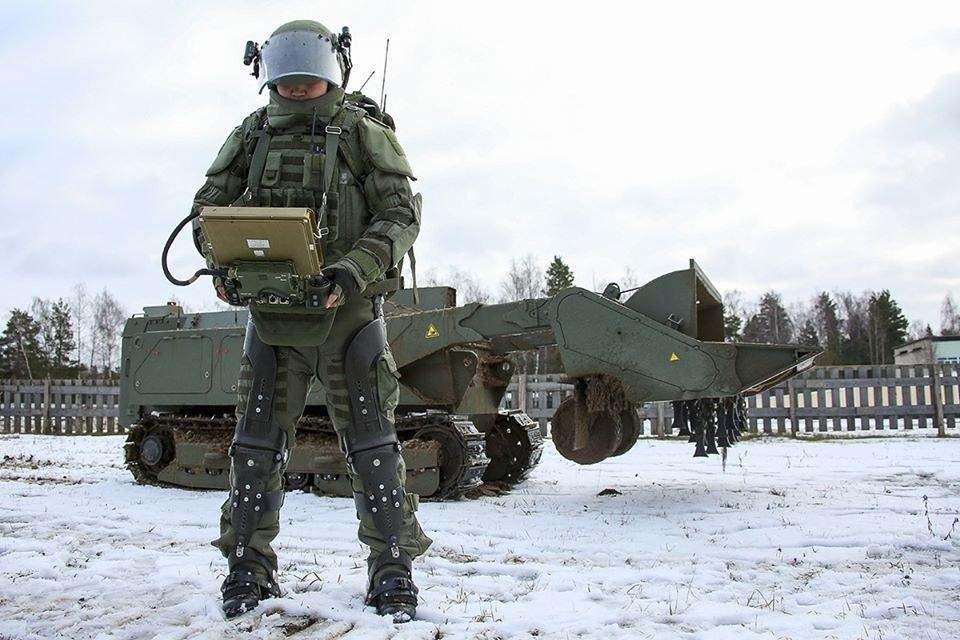 Exosquelette Ratnik EO-1 © Ministère de la Défense russe