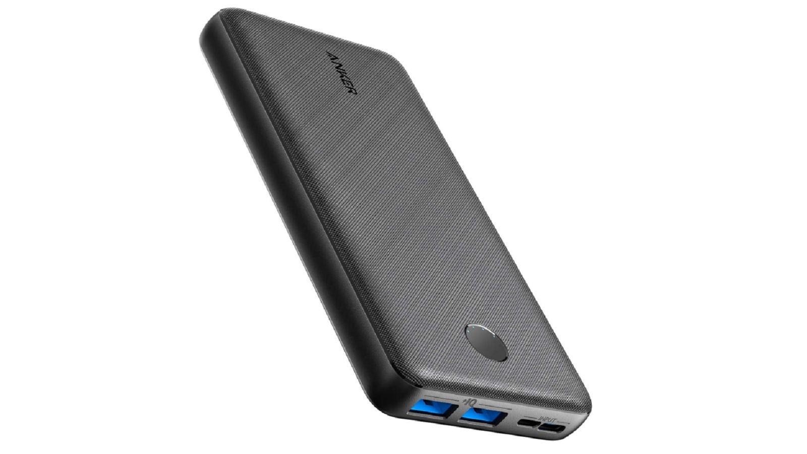 Coque De Protection En Silicone Pour Batterie Anker Nano 45W 10000 MAh - Ultra Fine 1,5 Mm - Anti-choc, Anti-poussière - Noir