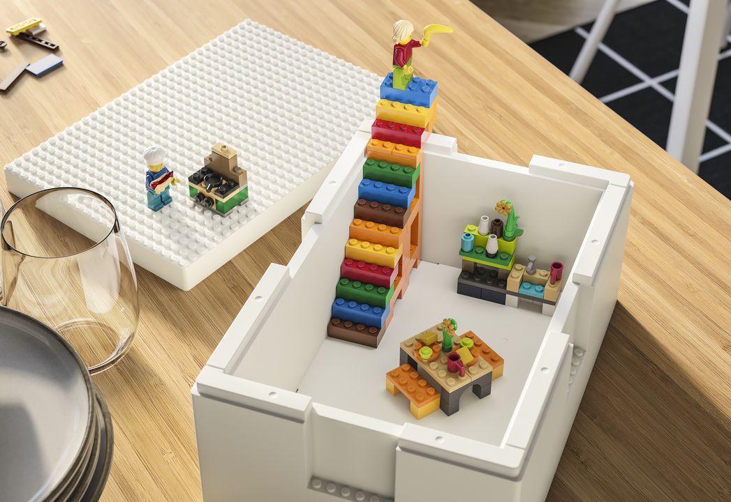 Quand IKEA et LEGO proposent des boîtes de rangement !