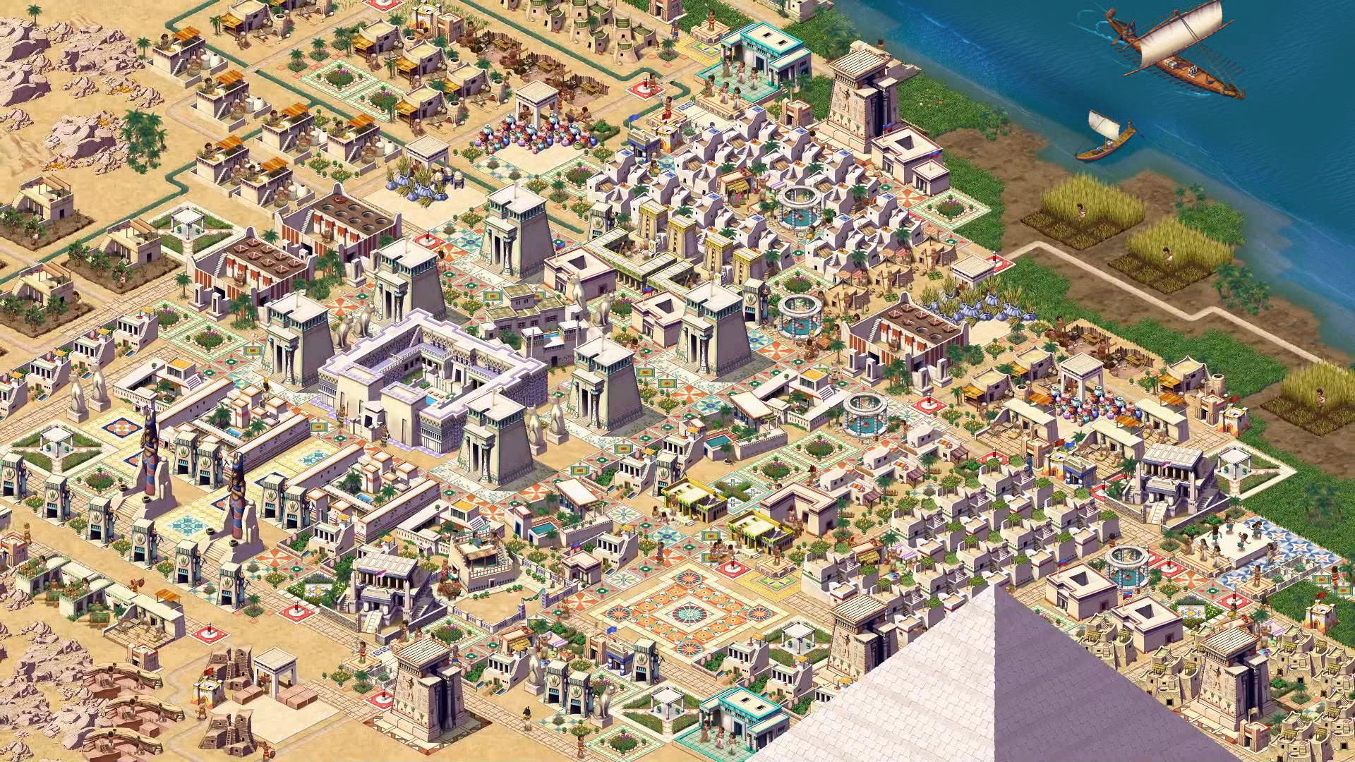 Alerte nostalgie : un remake du city builder culte Pharaon arrive en 2021