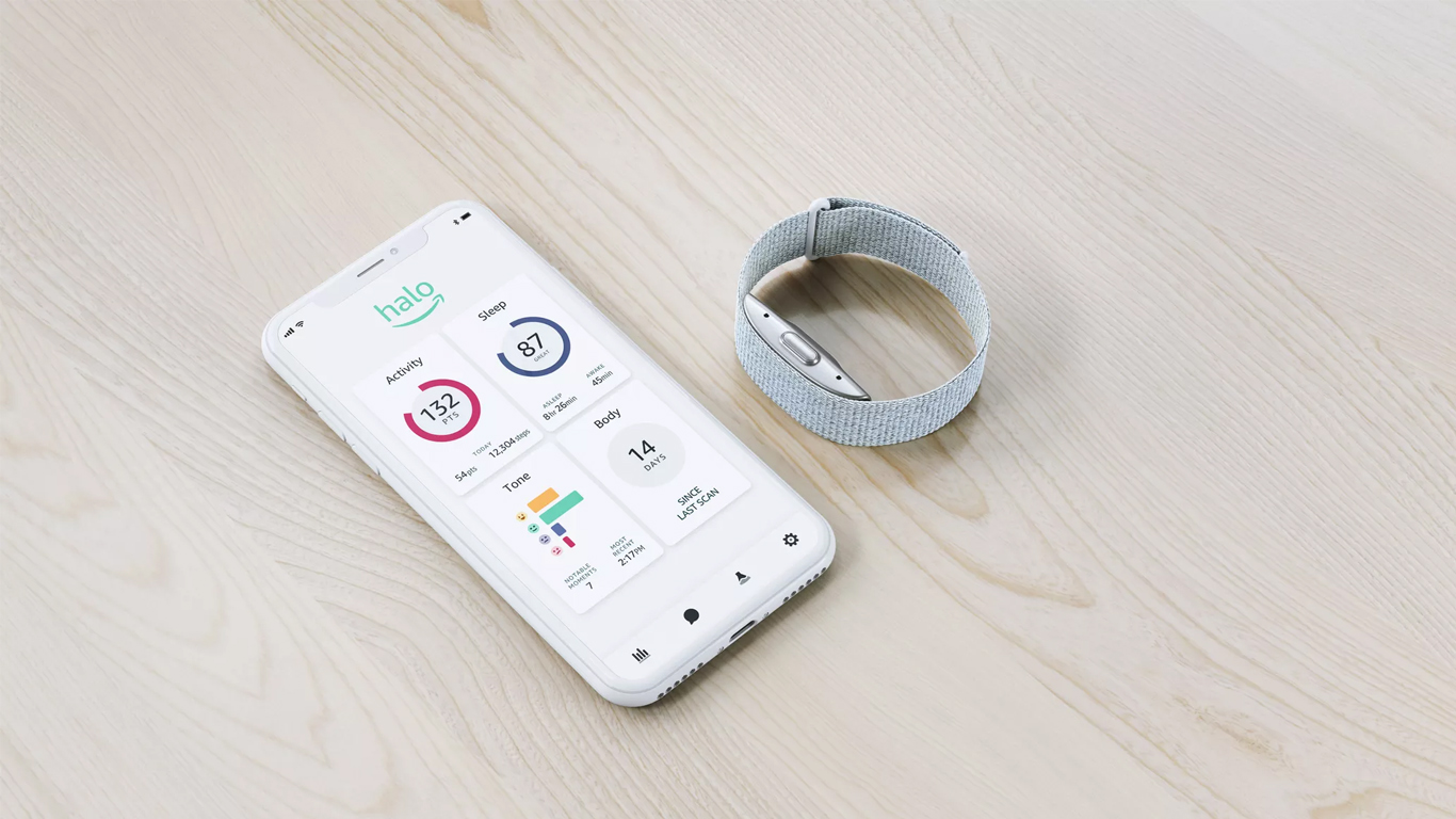 Amazon présente Halo, un tracker d'activités qui scanne votre corps et votre voix
