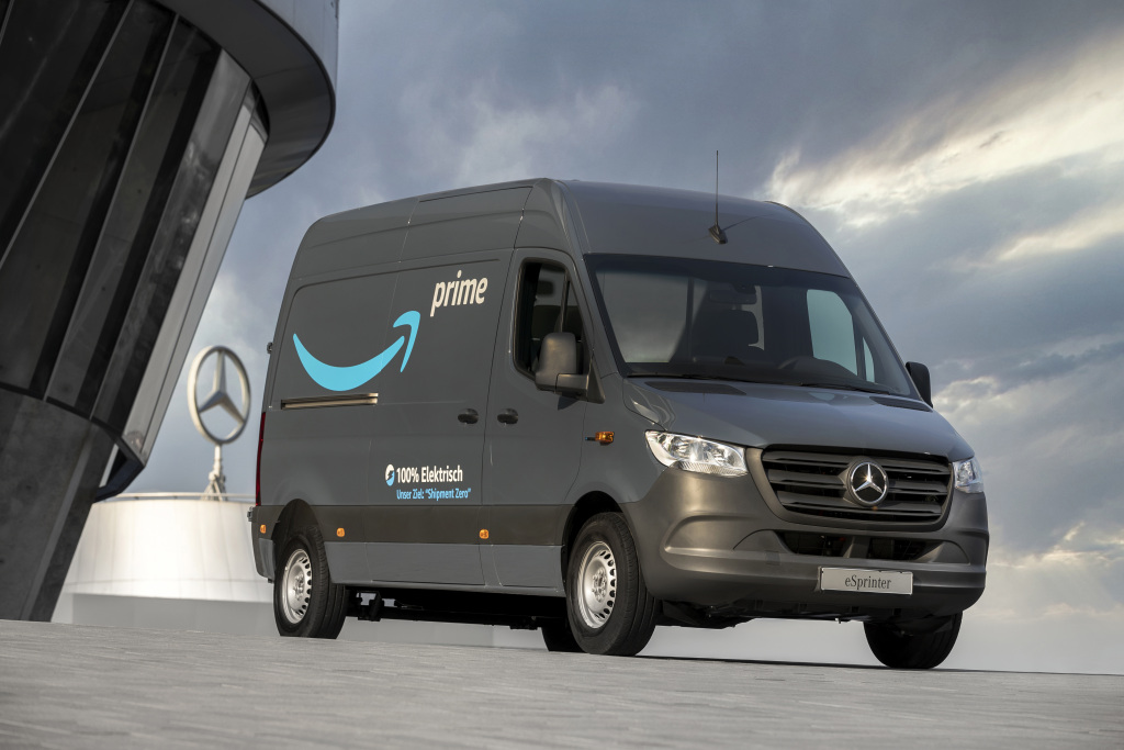 Mercedes-Benz va fournir 1800 utilitaires électriques à Amazon
