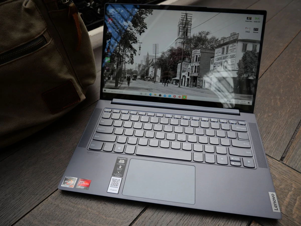 Lenovo-Yoga-Slim-7-12 © © Nathan Le Gohlisse pour Clubic