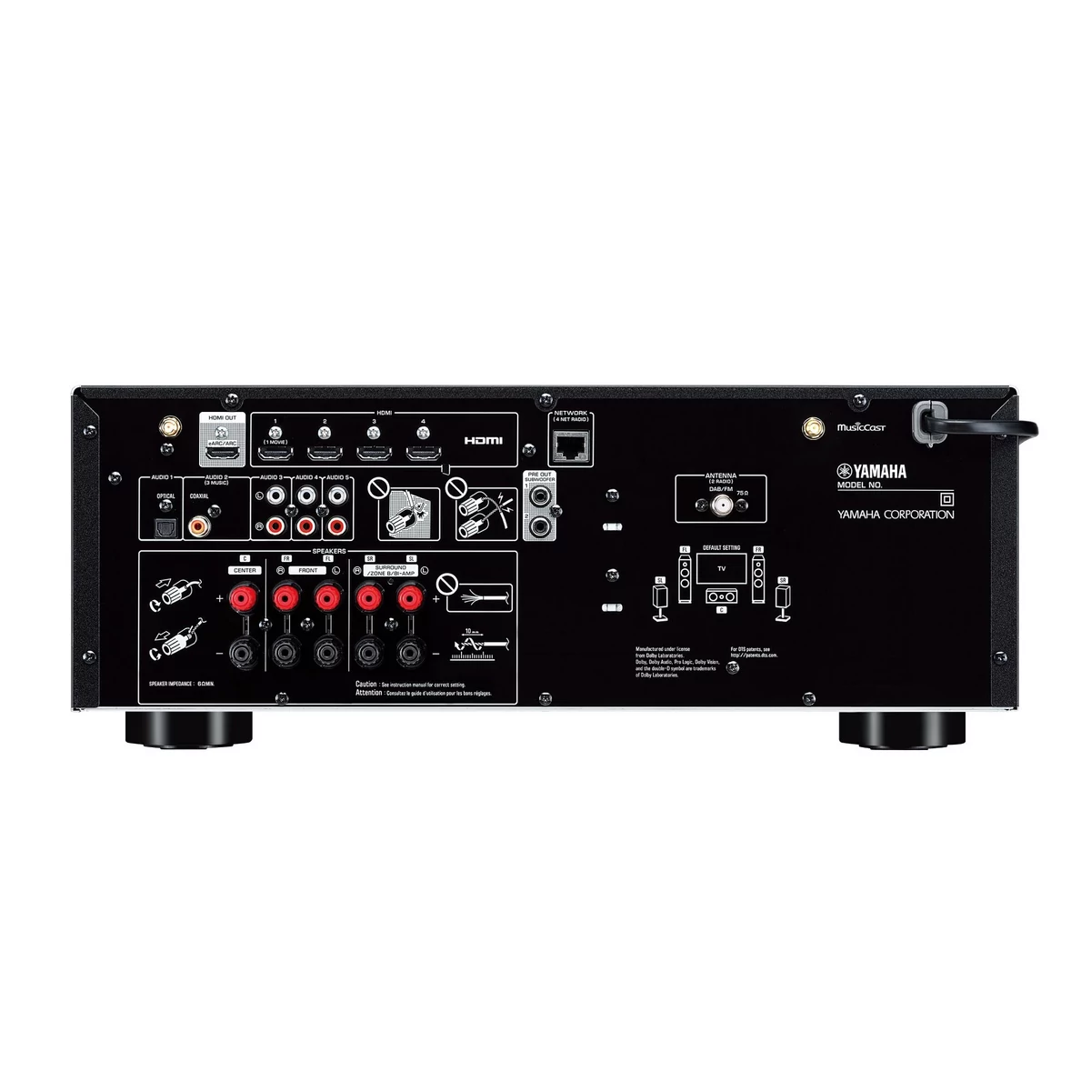 Yamaha RX-V4A © Yamaha