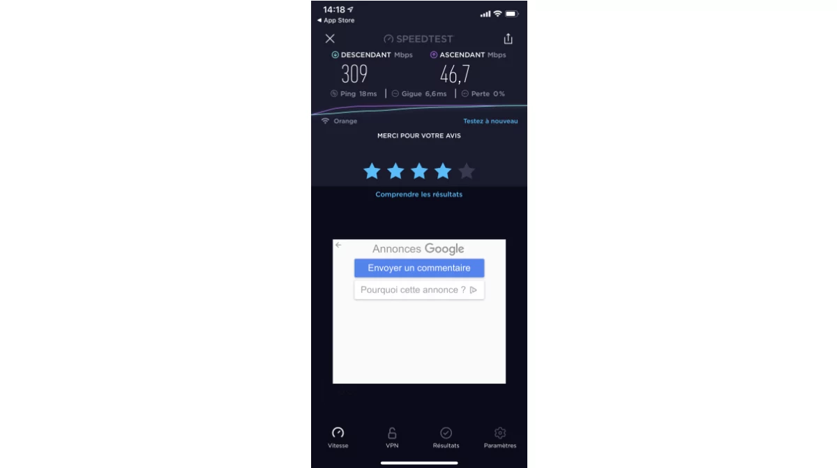 Nighthawk M1 test © Clubic