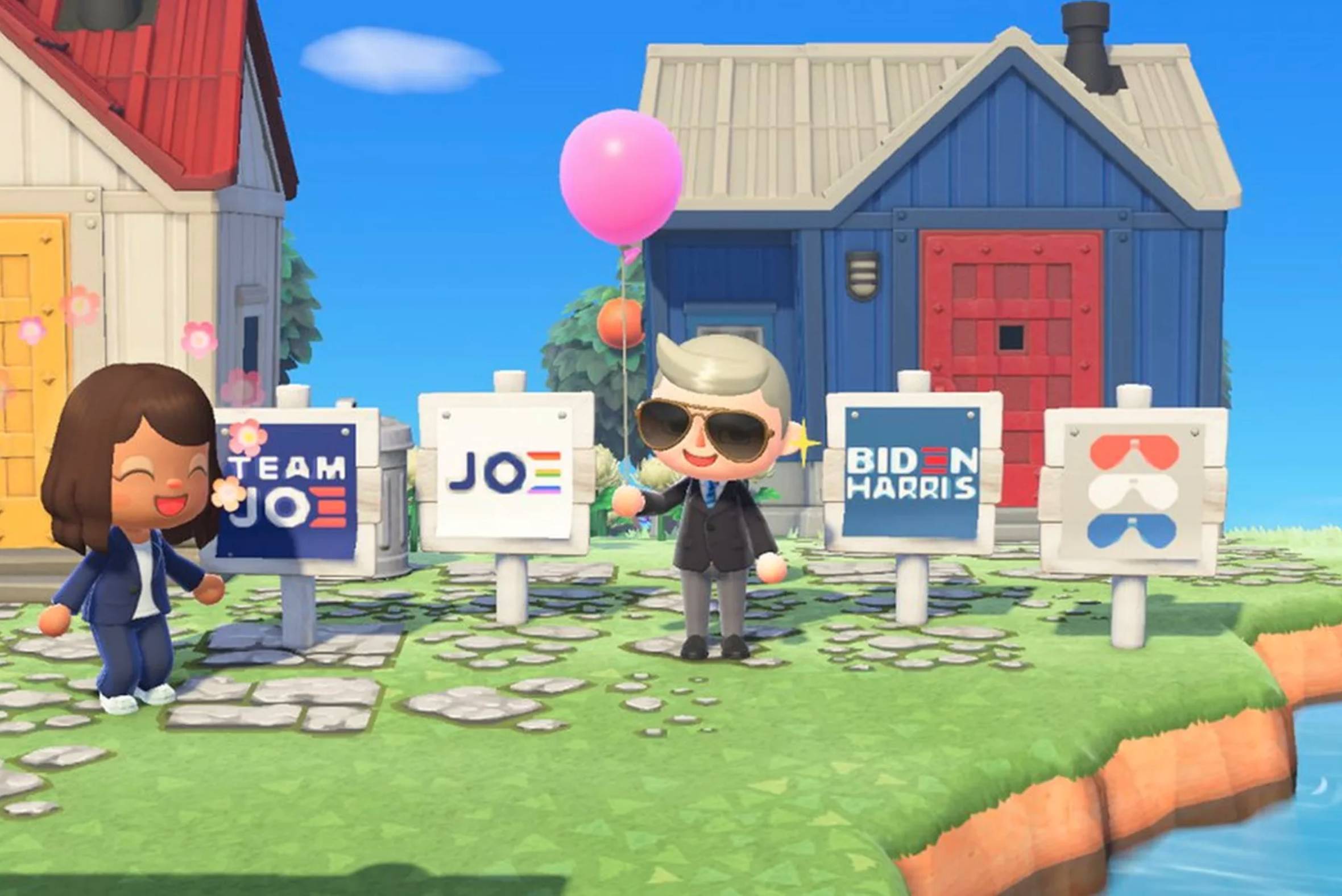 La campagne électorale américaine s'invite dans Animal Crossing