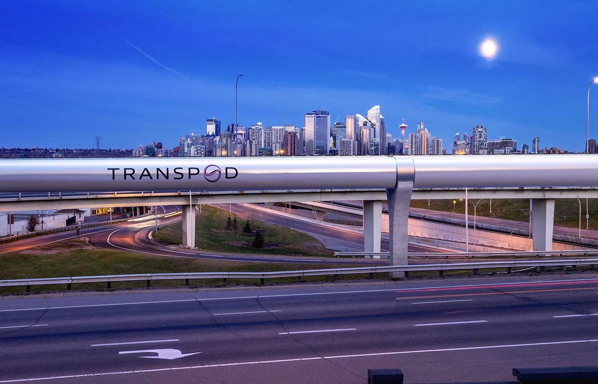 Transpod hyperloop © Transpod