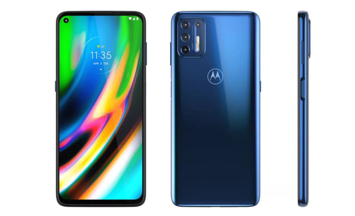 Le Motorola Moto G9 Plus fuite chez Orange : batterie 5000 mAh, module photo 64 MP pour 255 ¬