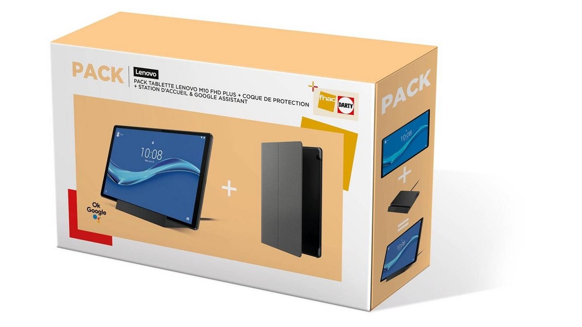 pack tablette Lenovo Tab M10 plus