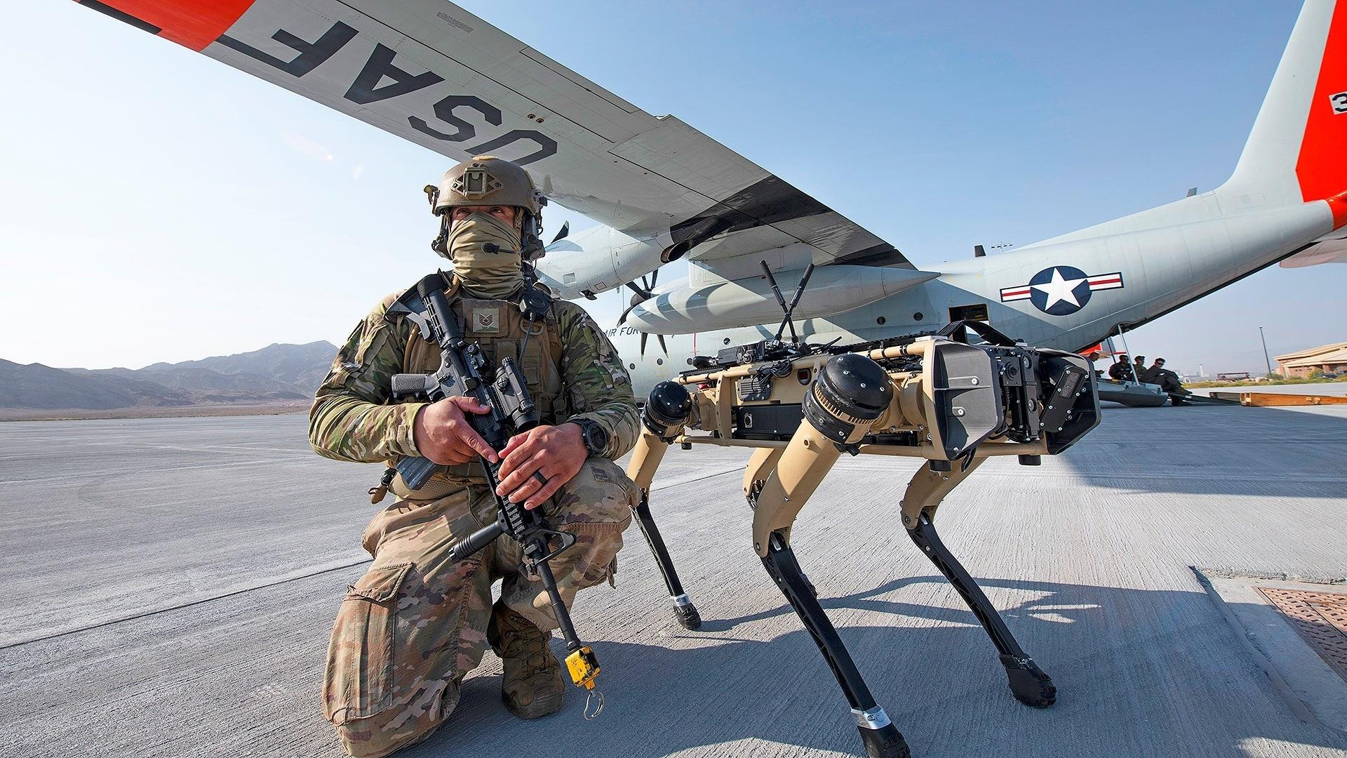 Des chiens robots pour défendre une base de l'armée américaine