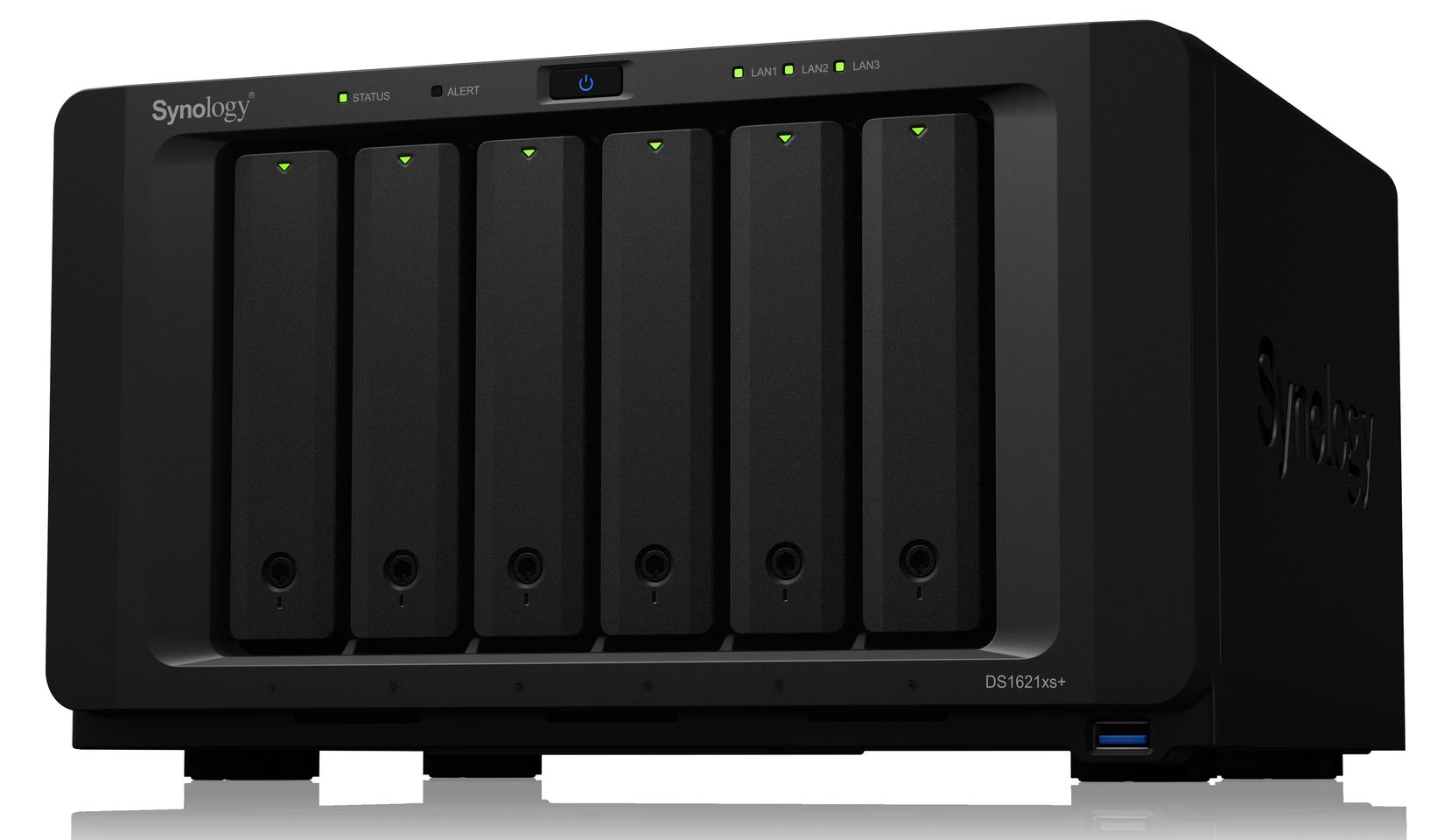 Synology lance le DS1621xs+ : processeur Xeon, mémoire ECC et réseau 10 GbE