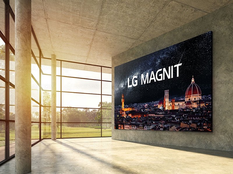 Photo of LG dévoile officiellement MAGNIT, son premier écran micro LED de 163 pouces