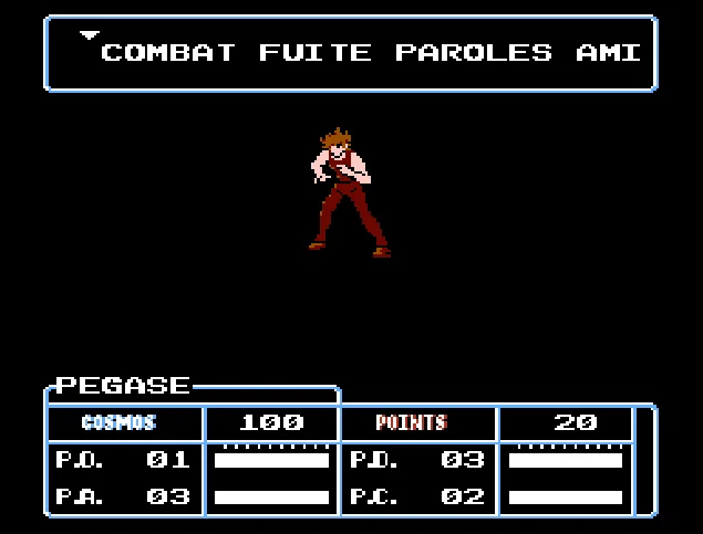 Chevaliers Zodiaque NES