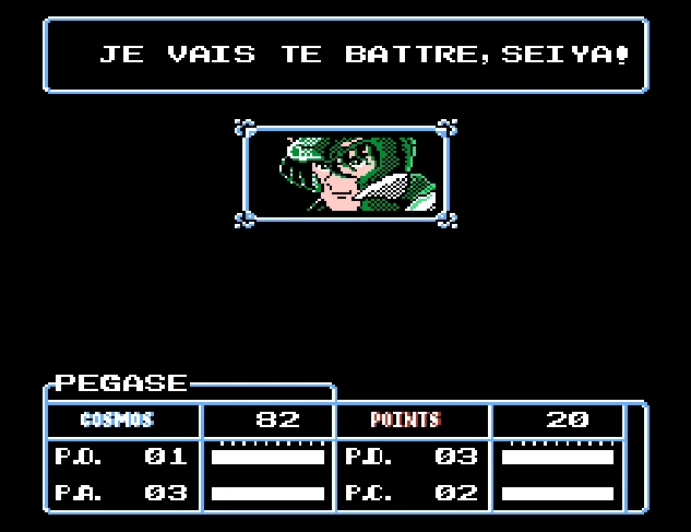 Chevaliers Zodiaque NES