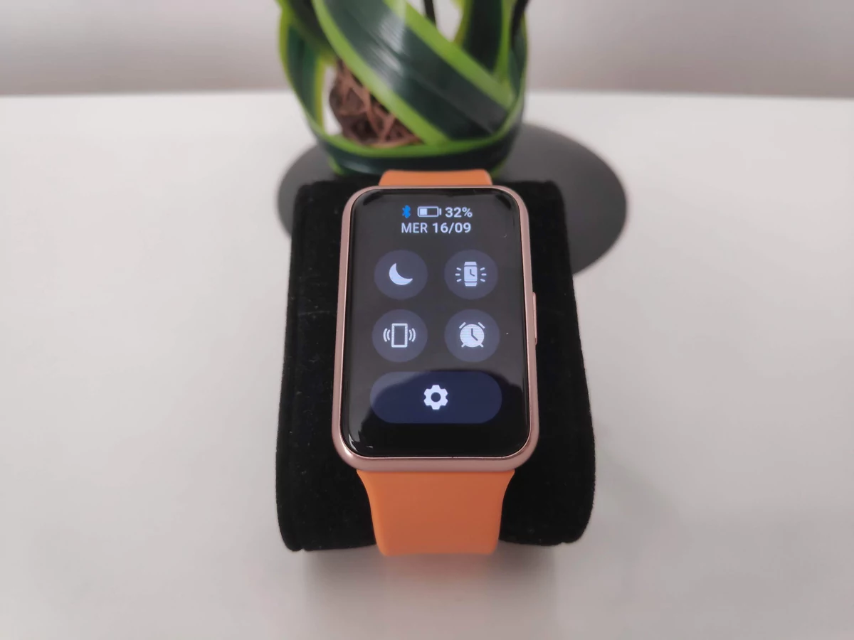 Huawei Watch Fit - Paramètres rapides