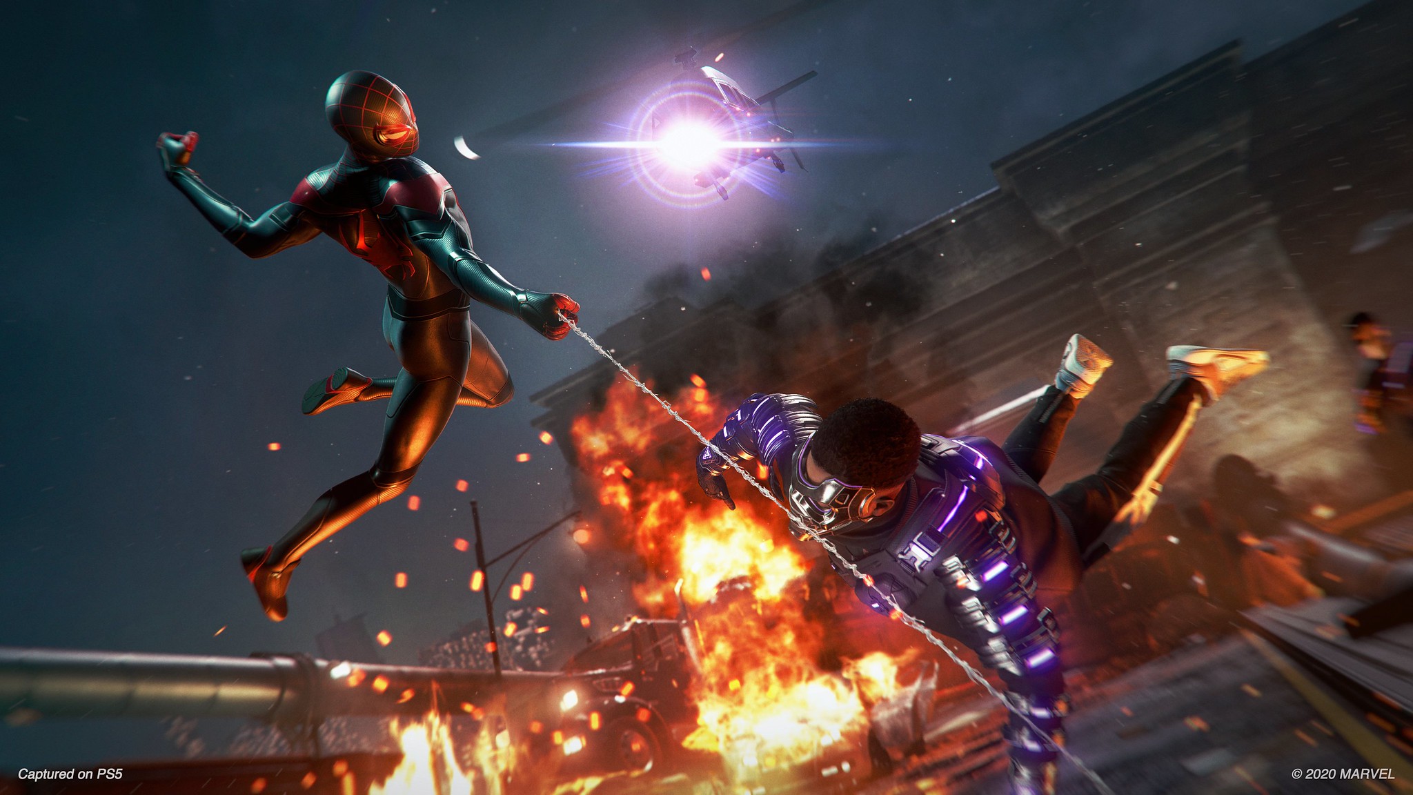 Marvel's Spider-Man: Miles Morales revient avec une vidéo explosive et sortira aussi sur PS4