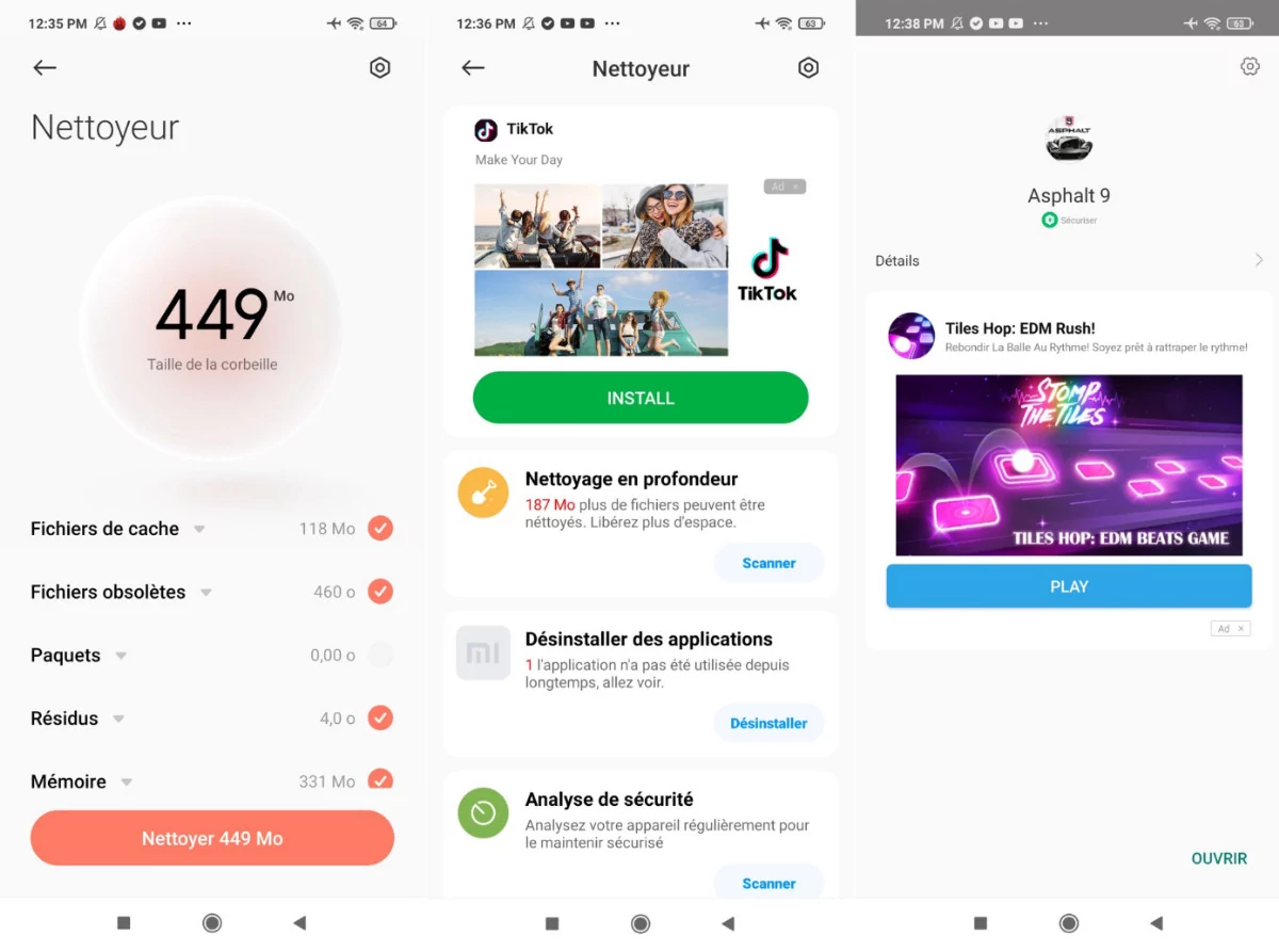 Publicite ecran Poco x3 nfc © Gabriel Manceau
