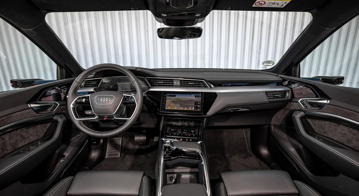 Audi e-tron sportback planche de bord © David Nogueira